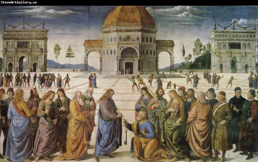 Pietro Perugino Charge to Peter